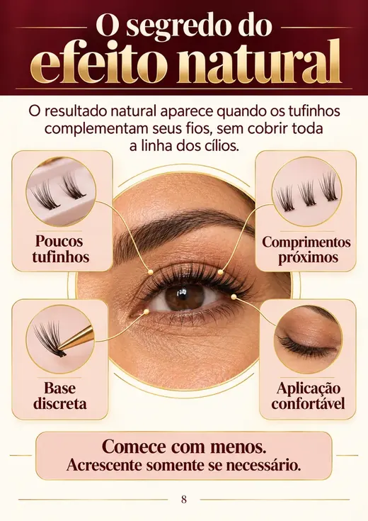 Página do guia: O segredo do efeito natural