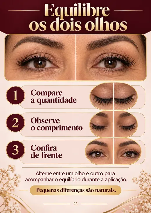 Página do guia: Equilibre os dois olhos